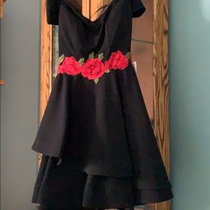 🌟NWT🌟 Floral and Black Dress